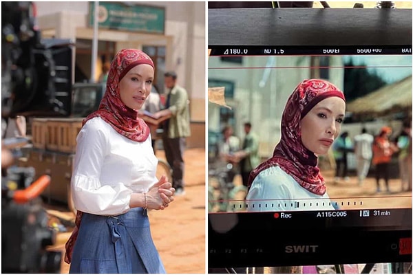 The first snapshots from the set quickly became the talk of the town on social media. 👇