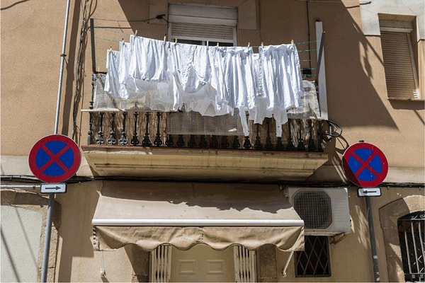 Things are no longer going to be the same for those who have been using their balconies as drying areas or storage spaces in Spain.