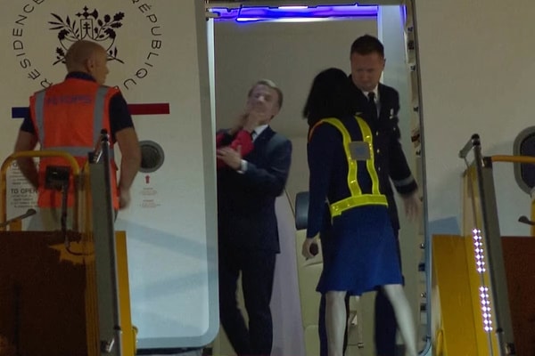 Macron, who received a slap from his wife as he disembarked from the plane in Vietnam, remained a hot topic for a considerable period.
