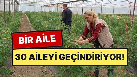 Şehri Terk Edip Köye Yerleştiler: Kurdukları Dev Üretim Üssüyle 30 Aileye Ekmek Kapısı Oldular
