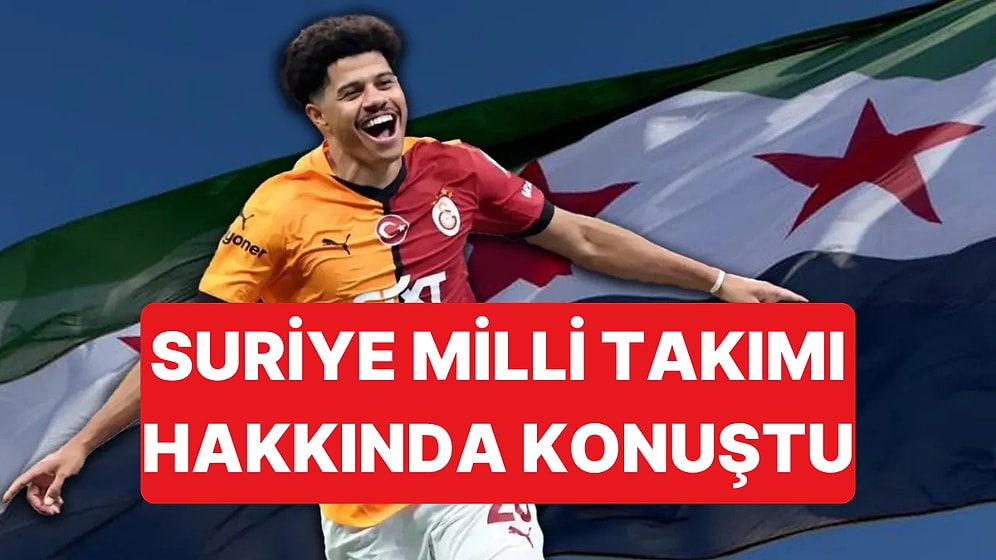 Gabriel Sara İlk Kez Suriye Milli Takımı İddialarıyla İlgili Konuştu