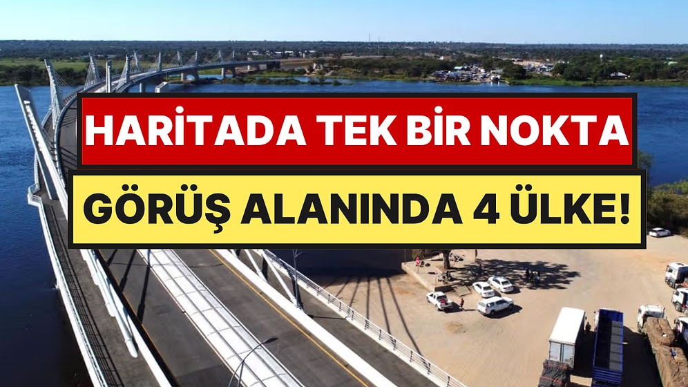 Bu Köprüden Geçenler Aynı Anda 4 Ülkeyi Birden Görebiliyor