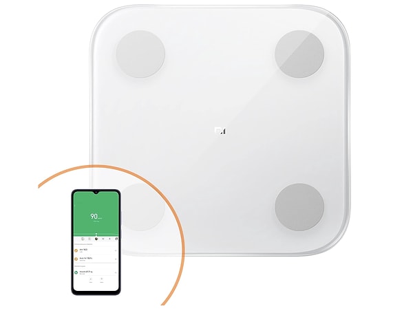 Bluetooth aracılığıyla telefonunuza bağlanan tartı, tüm verilerinizi Mi Fit (veya Mi Home) uygulamasına aktarıyor.