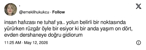 Proust efekti de deniyor.