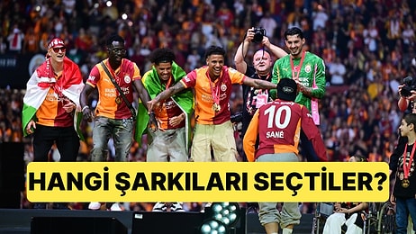 Galatasaraylı Futbolcular Şampiyonluk Kutlamalarına Hangi Şarkıya Çıktı?