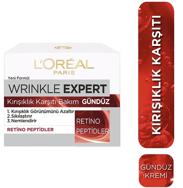 Cildinizi zamana karşı korumak için L'Oréal Paris sıkılaştırıcı ve nemlendirici gündüz kremini rutine ekleyin!