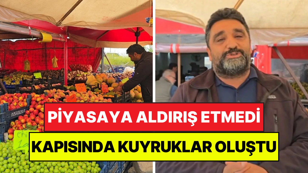Piyasaya Aldırış Etmedi, Uygun Fiyata Satış Yaptı: "En Kalitelisini En Ucuza Vermeye Çalışıyorum"