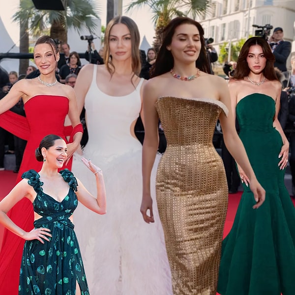 Dünyanın en prestijli sinema ve moda etkinliklerinden biri olan Cannes Film Festival bu yıl da sadece filmlerle değil kırmızı halı kombinleriyle gündemi ele geçirmiş durumda.