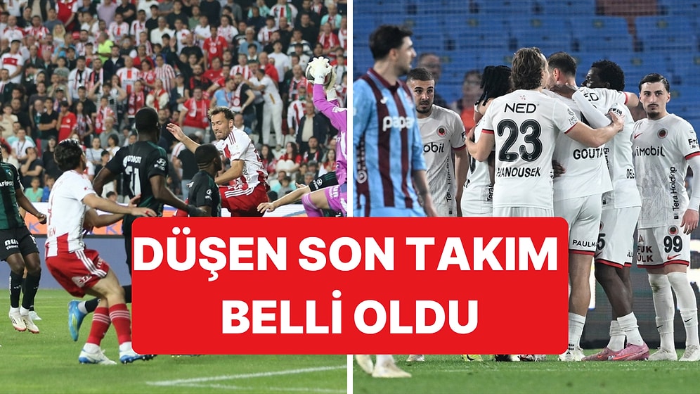 Bugün Oynanan Maçlar Sonunda Süper Lig'den Düşen Son Takım Antalyaspor Oldu