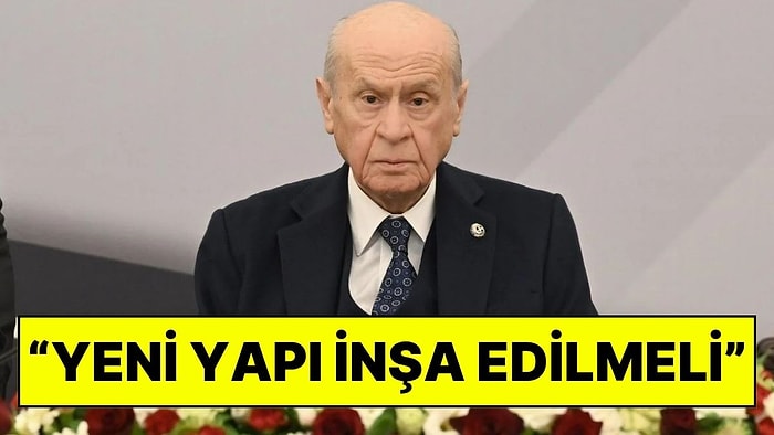 Devlet Bahçeli, Abdullah Öcalan Teklifini Yineledi: “Yeni Bir Yapı İnşa Edilmeli”