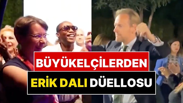 Fransa ve Belçika Büyükelçilikleri Arasında “Erik Dalı” Düellosu