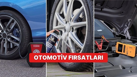Tatil Öncesi Aracını Yola Hazırlayacaklara: Amazon Otomotiv Fırsatları Başladı!