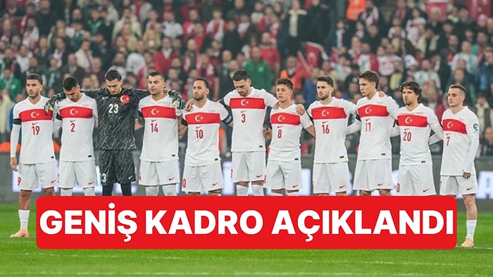 Milli Takımın Dünya Kupası Öncesi Geniş Aday Kadrosu Açıklandı