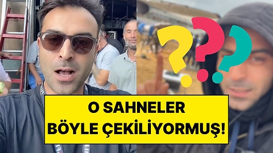 Set Emekçisi Yener Yalçın Sahil Çekimlerinin Ne Zorluklarla Yapıldığını Paylaştı
