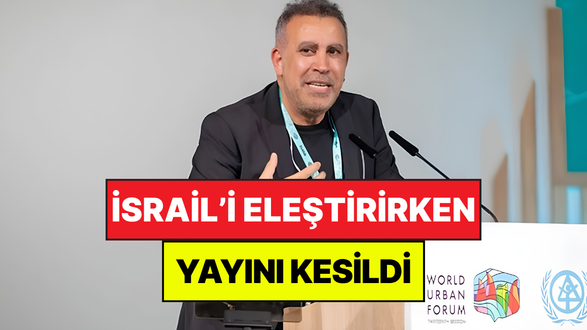 Haluk Levent’in İsrail'i Eleştirdiği Konuşması Sırasında Uluslararası Yayın Kesildi