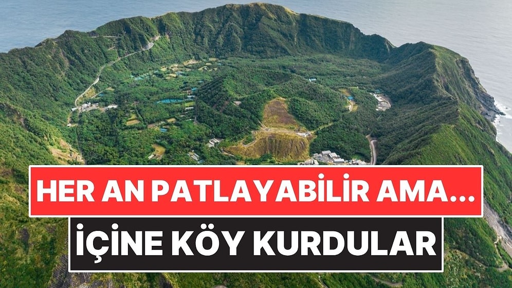 Aktif Volkanın İçine Köy Kurdular! Patlıyor Ama Vazgeçmediler