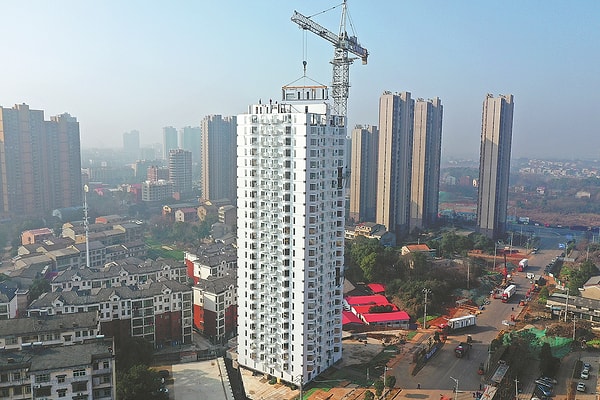 A groundbreaking advancement in construction technology has taken place in the Xiangyin region of Hunan province, China.