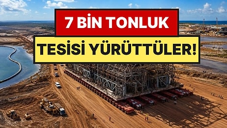 7 Bin Tonluk Dev Tesisi Tek Parça Halinde 23 Kilometre Taşıdılar