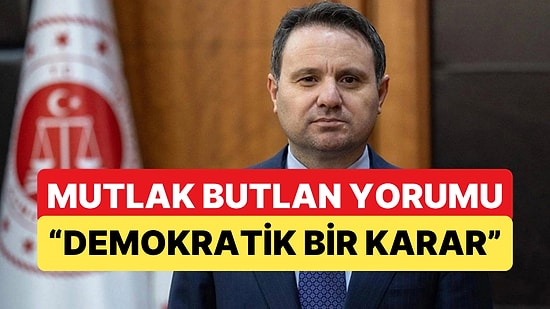 Adalet Bakanı Akın Gürlek, Mutlak Butlan Kararını "Demokratik Bir Karar" Olarak Değerlendirdi