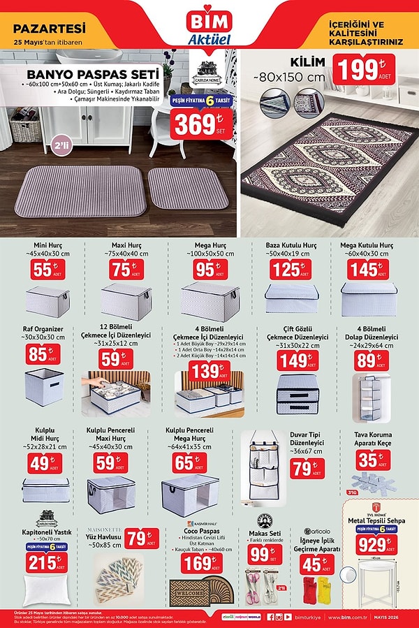 Casilda Home Banyo Paspas Seti 369 TL