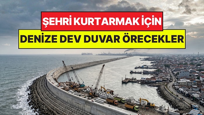 Şehri Kurtarmak İçin Denize 575 Kilometrelik Duvar Örecekler: 80 Milyar Dolara Mal Olacak