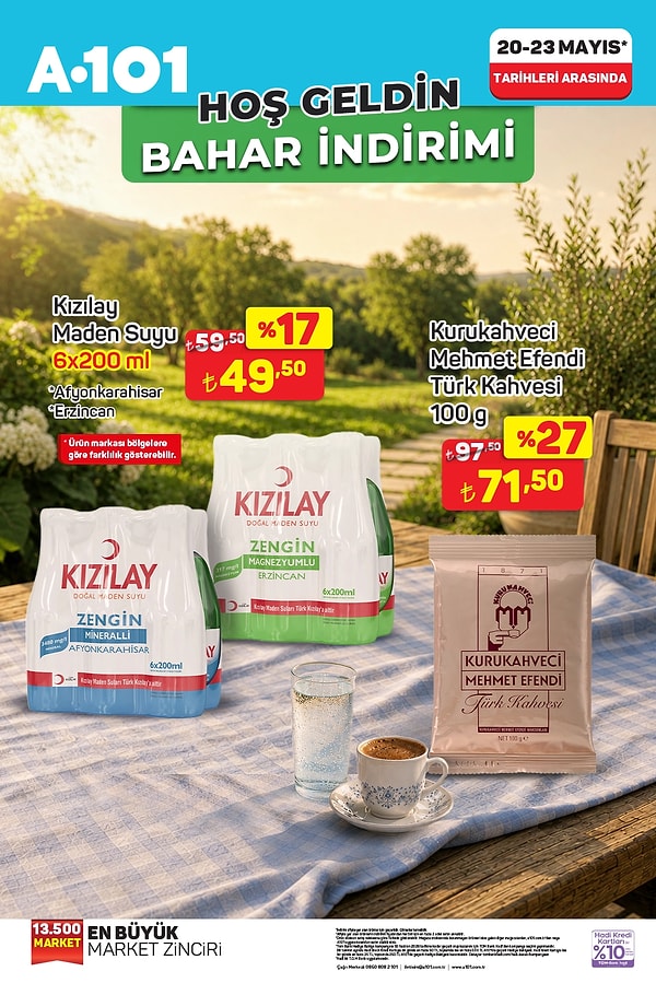 Hoş Geldin Bahar İndirimleri