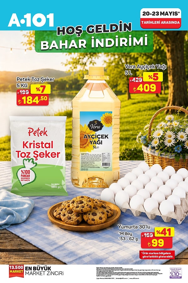 Vera Ayçiçek Yağı 5 L 499 TL