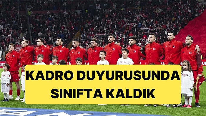 Dünya Kupası Kadroları Açıklanırken Milli Takımımız Sınıfta Kaldı: Diğer Ülkeler İşi Şova Döktü