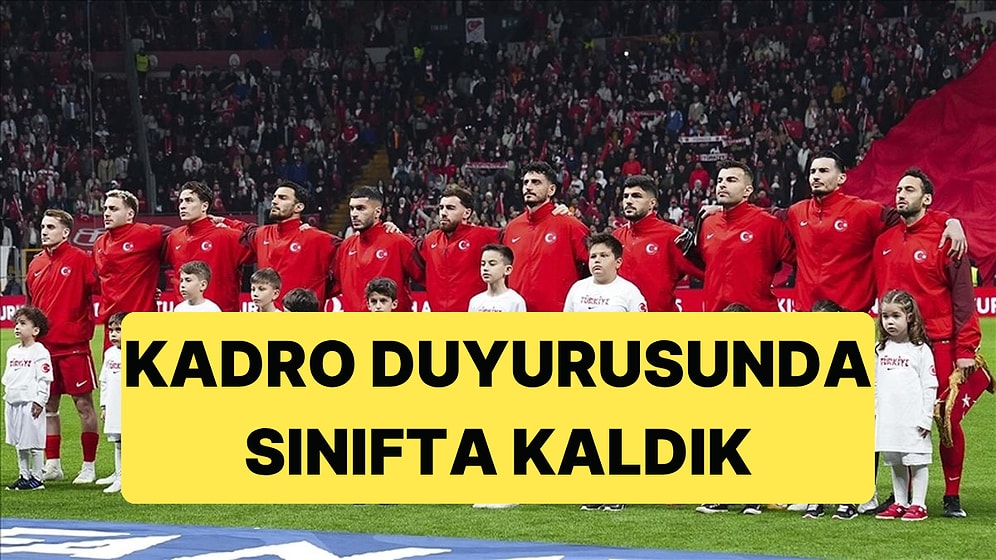Dünya Kupası Kadroları Açıklanırken Milli Takımımız Sınıfta Kaldı: Diğer Ülkeler İşi Şova Döktü