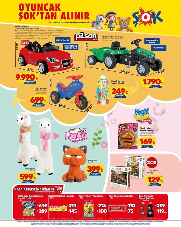 Pilsan Tery Bery Uzaktan Kumandalı Akülü Araba 9.990 TL
