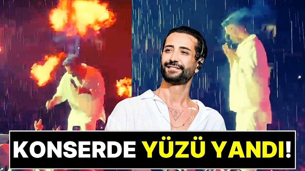 Tan Taşçı Sahnede Yandı! İzmir Konserinde Tehlikeli Kaza Anbean Kaydedildi