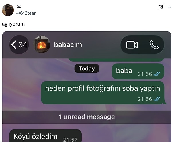 Köy demek soba demek...