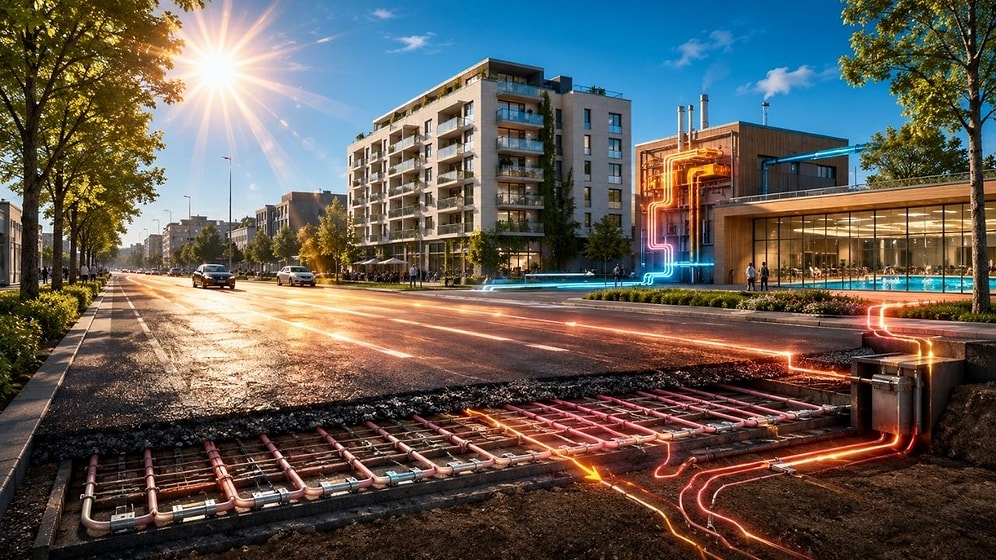 Solar Heat in Asphalt: How Innovative Roads Are Used to Warm Homes and Melt Ice