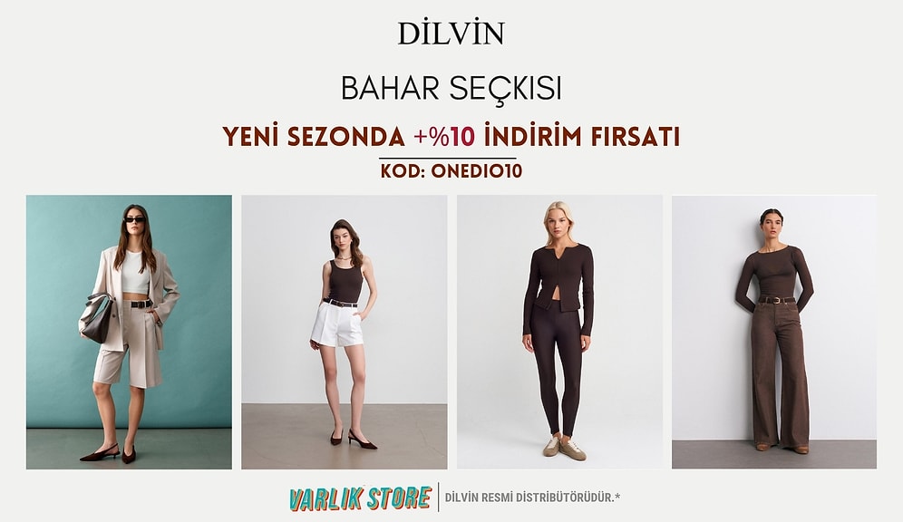 Dilvin Yeni Sezonda onedio10 İndirim Koduyla Bayram Fırsatı