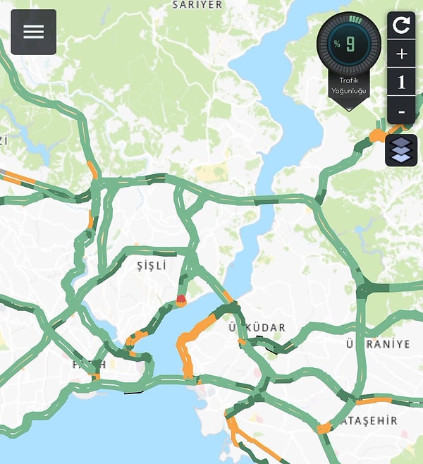 En belirgin değişim trafikte yaşandı.