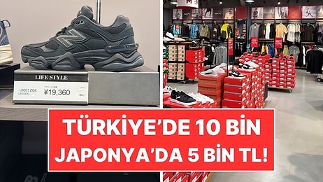 Japonya’da New Balance ve Puma Gibi Ayakkabıların Ucuzluğu Dikkat Çekti