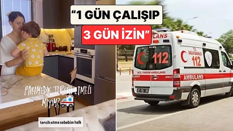 Yıllardır Paramedik Olarak Görev Yapan Kadın Mesleğin Avantajlı Yanlarını Paylaştı