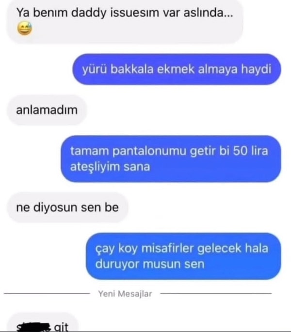 Daddy issues olayını yanlış anlamak...