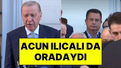 Cumhurbaşkanı Erdoğan’ın Kurban Bayramı Namazında Acun Ilıcalı da Yanındaydı