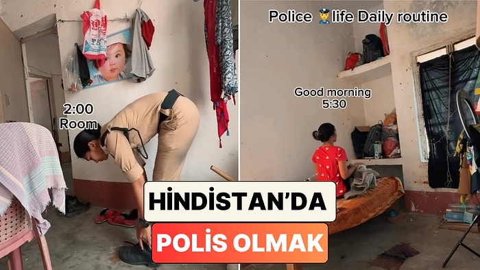Hindistan'da Bir Kadın Polis Günlük Rutinini Paylaştı