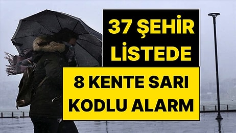 Meteoroloji'den 8 Kente Sarı Kodlu Uyarı: Hava Sıcaklıkları Ansızın 7 Derece Birden Düşüyor!