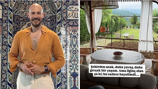 Cem Özkök Left City Life Behind: The Reason He Chose Village Life Drew Attention!