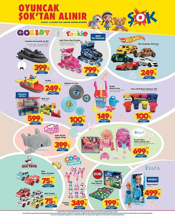 Gokidy Uzaktan Kumandalı Jet Ski 399 TL
