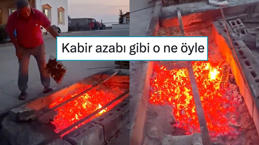 Mahallede Kutupları Eritecek Güçte Mangal Yakan Dayı Goygoycuların Diline Düştü
