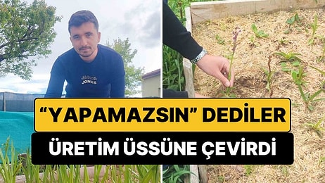 26 Yaşında Köy Bahçesinde Başladı, Üretimde Büyümeyi Hedefliyor