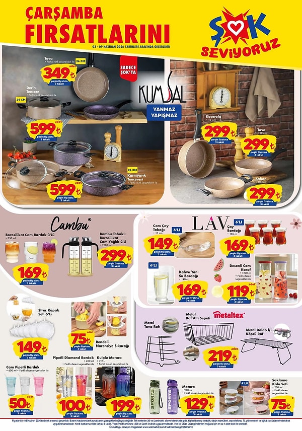 Kumsal Derin Tencere 599 TL