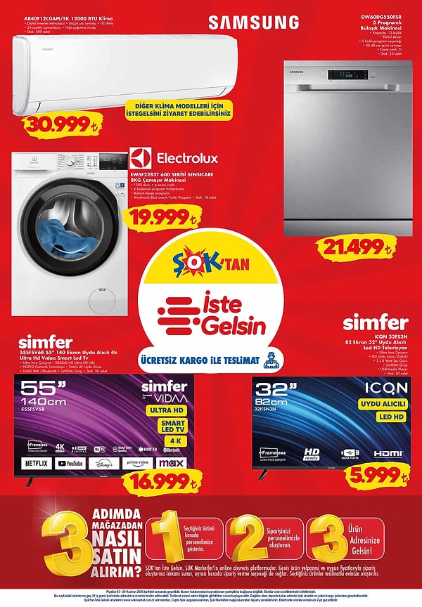 Samsung AR40F12COAM/SK 12000 BTU Klima 30.999 TL