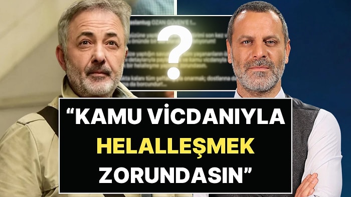 Mehmet Aslantuğ'dan Ozan Güven'e Sert "Abi" Uyarısı: "Kamu Vicdanıyla Helalleşmek Zorundasın"