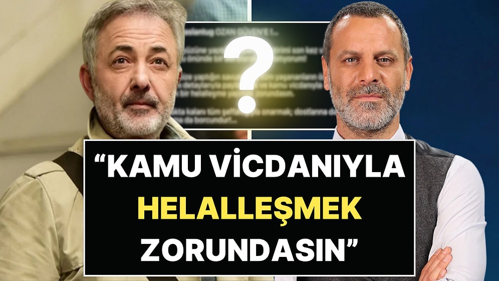 Mehmet Aslantuğ'dan Ozan Güven'e Sert "Abi" Uyarısı: "Kamu Vicdanıyla Helalleşmek Zorundasın"