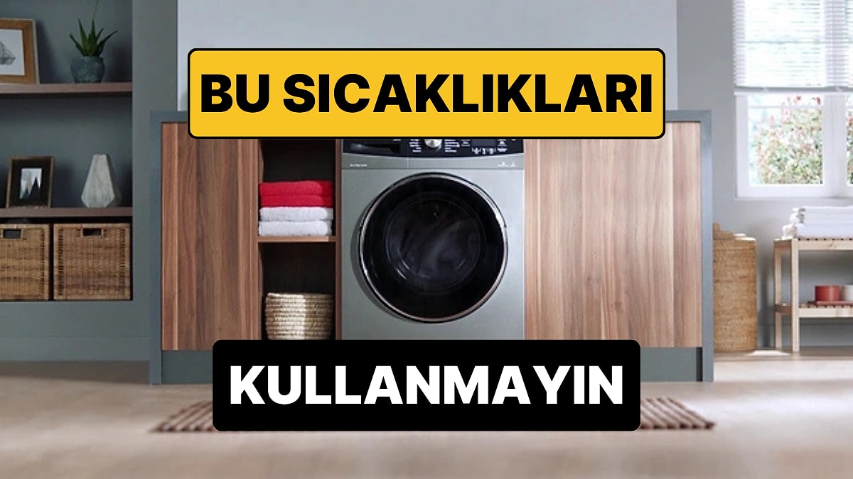 Çamaşır Makinesi Ayarları İçin Uyarı: Bu Sıcaklıkta Yıkamak Faturayı Artırıyor Olabilir